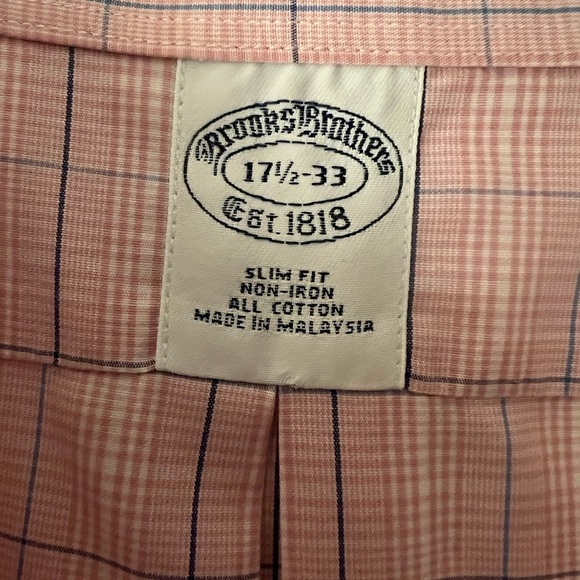 Brooks Brothers men’s slim fit non-iron button-down - Picture 2 of 4